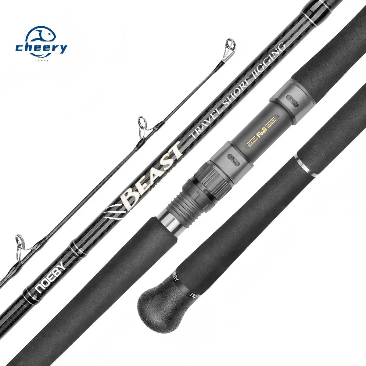 CHEERY Jigging Fishing Rod Fuji Travel
