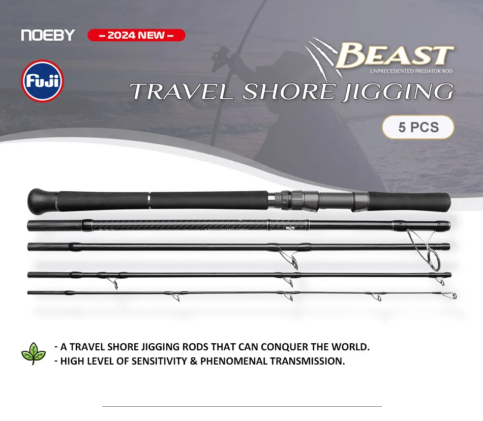 CHEERY Jigging Fishing Rod Fuji Travel Carbon - view 7