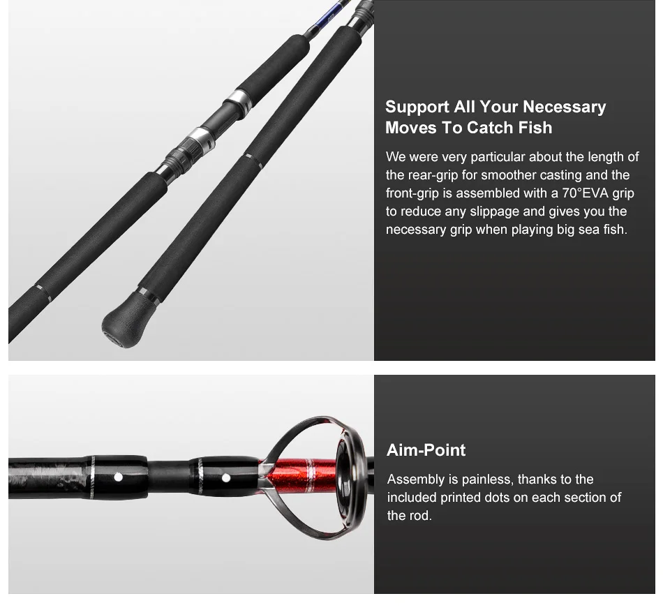 CHEERY OEM Customized Fishing Rod Conventional Carbon Various - view 15