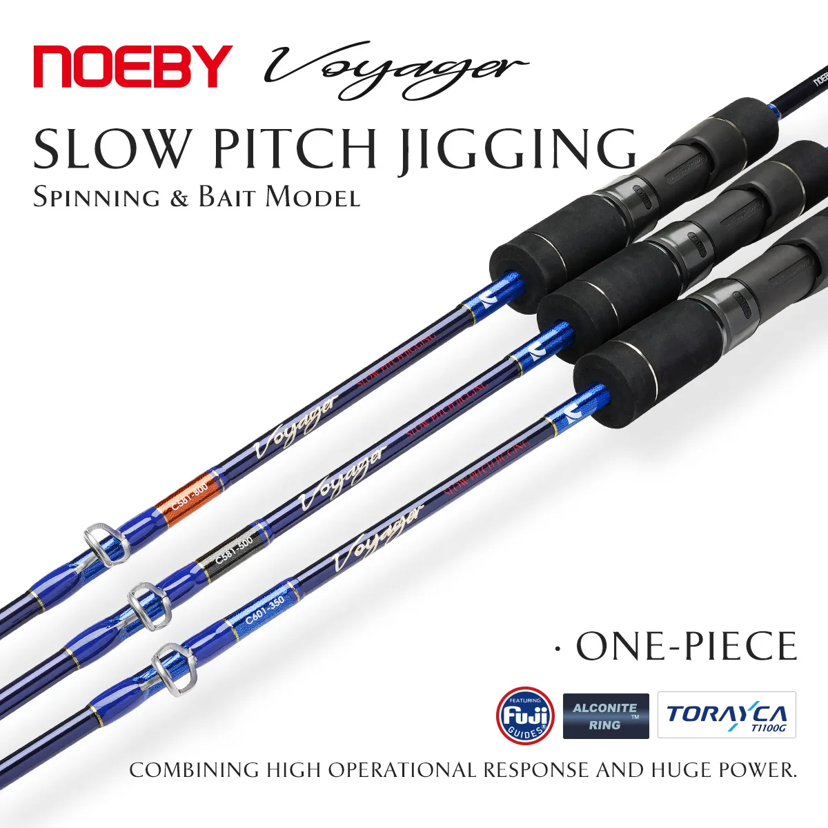 NOEBY Voyager Slow Pitch Jigging 1 Carbon Various - view 2
