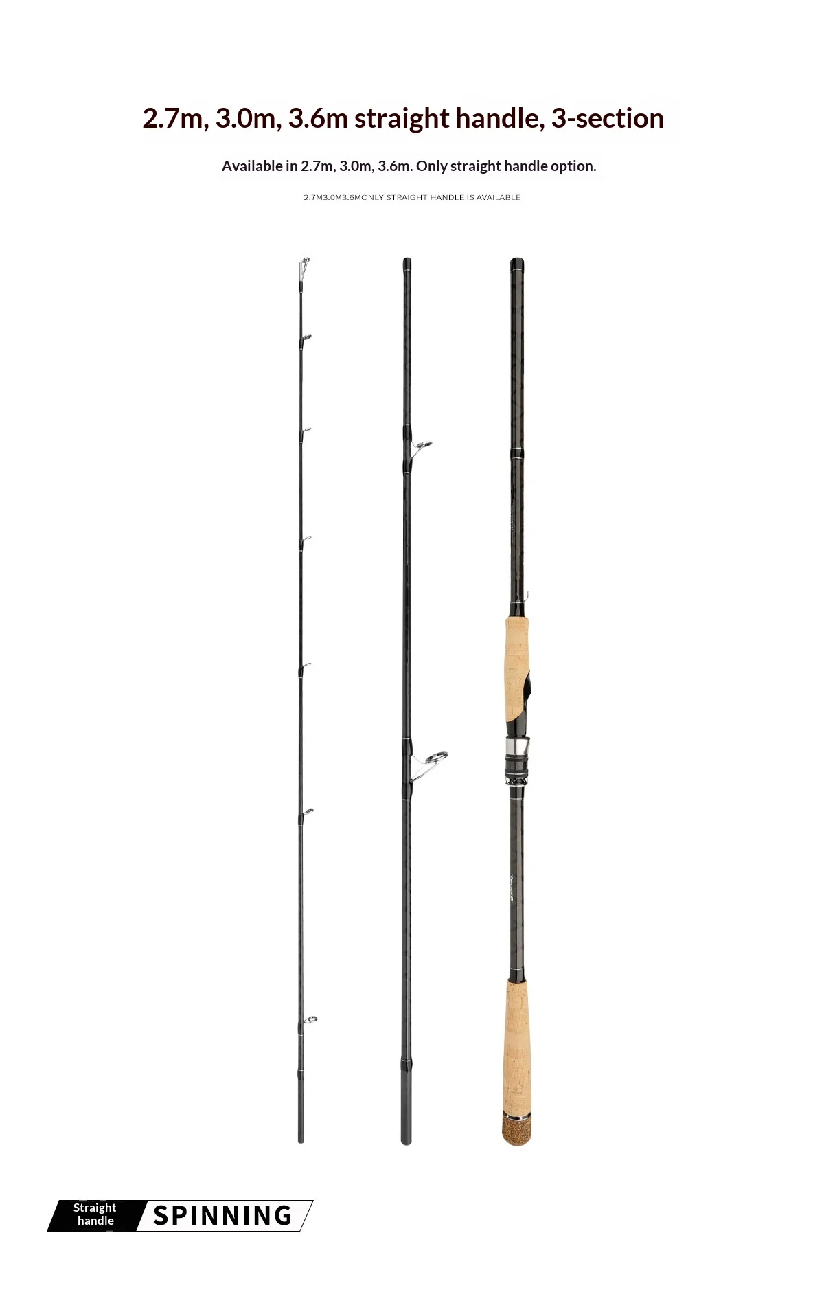 NEW Super Long distance Investment Road Carbon Lure Rod - view 7