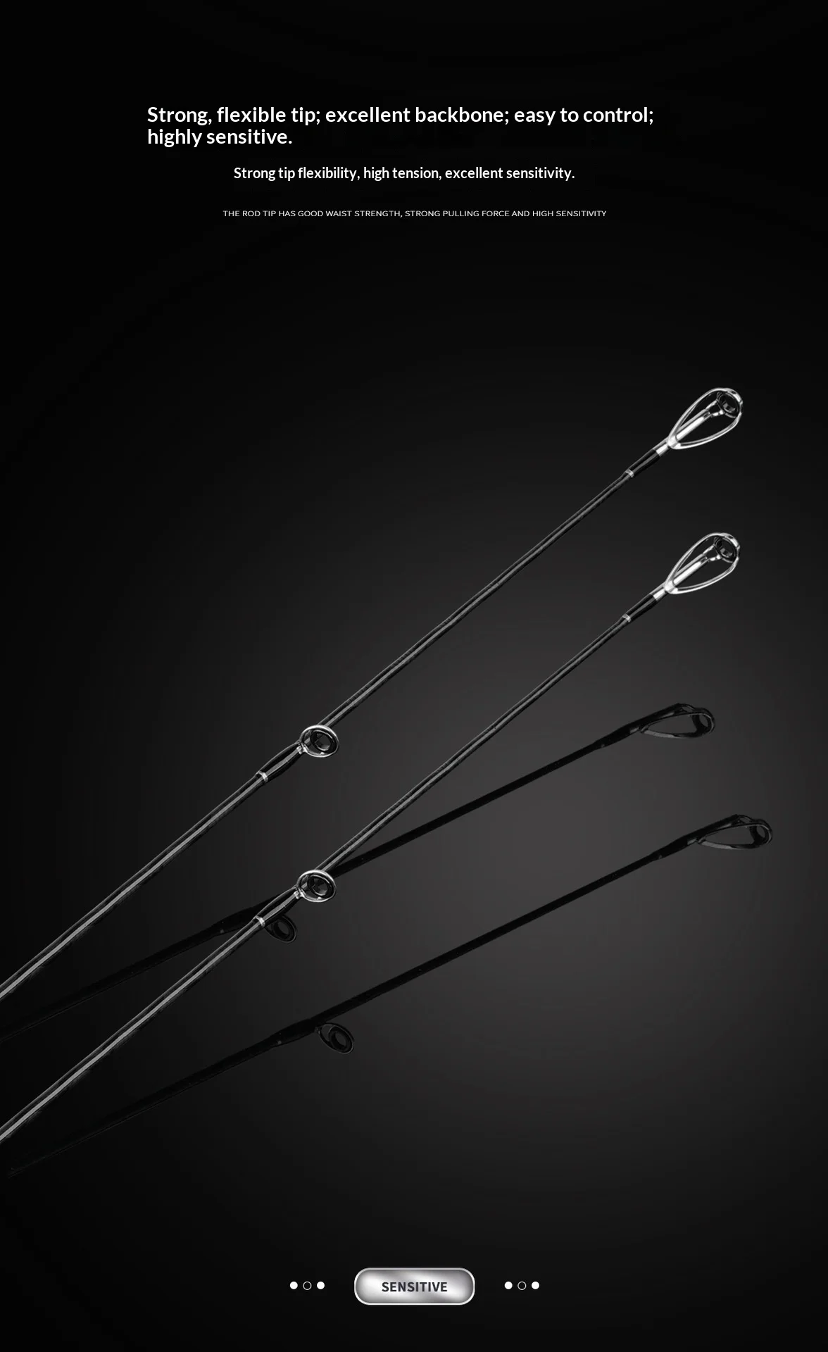 NEW Super Long distance Investment Road Carbon Lure Rod - view 12
