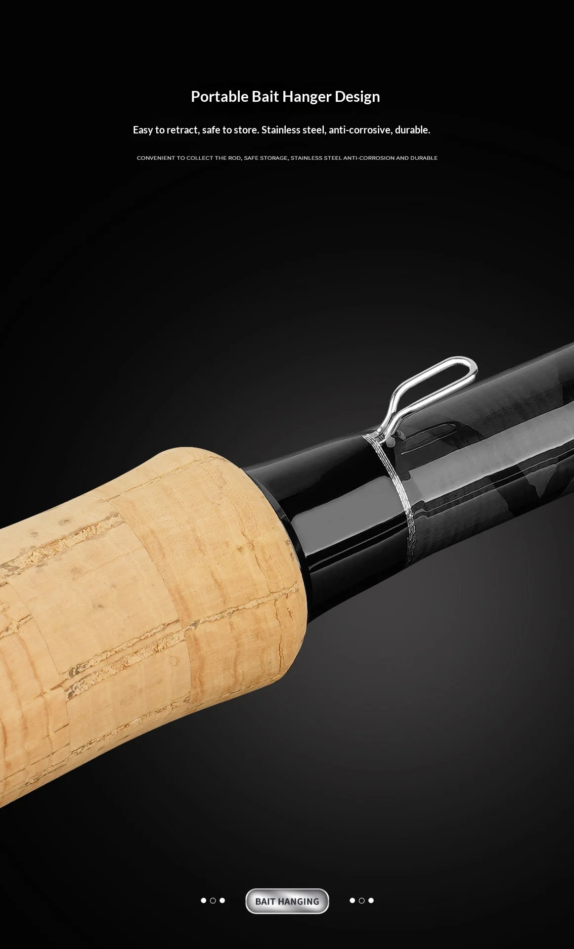 NEW Super Long distance Investment Road Carbon Lure Rod - view 14