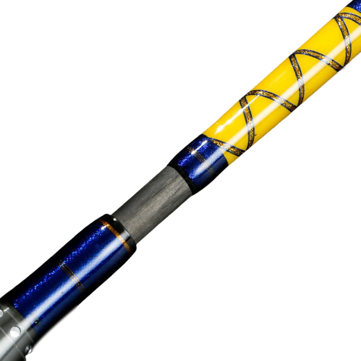 Good Quality Slow Pitch 2 Section Carbon Boat / Raft Rod - view 4