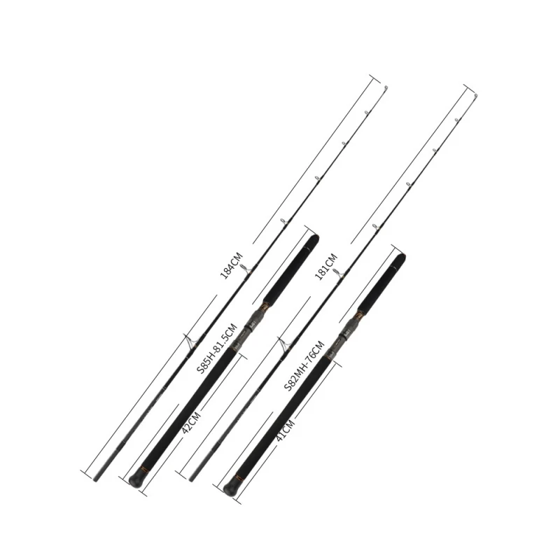 CHEERY GT Tuna 240 390g Carbon Carbon Fiber Lure Rod - view 7