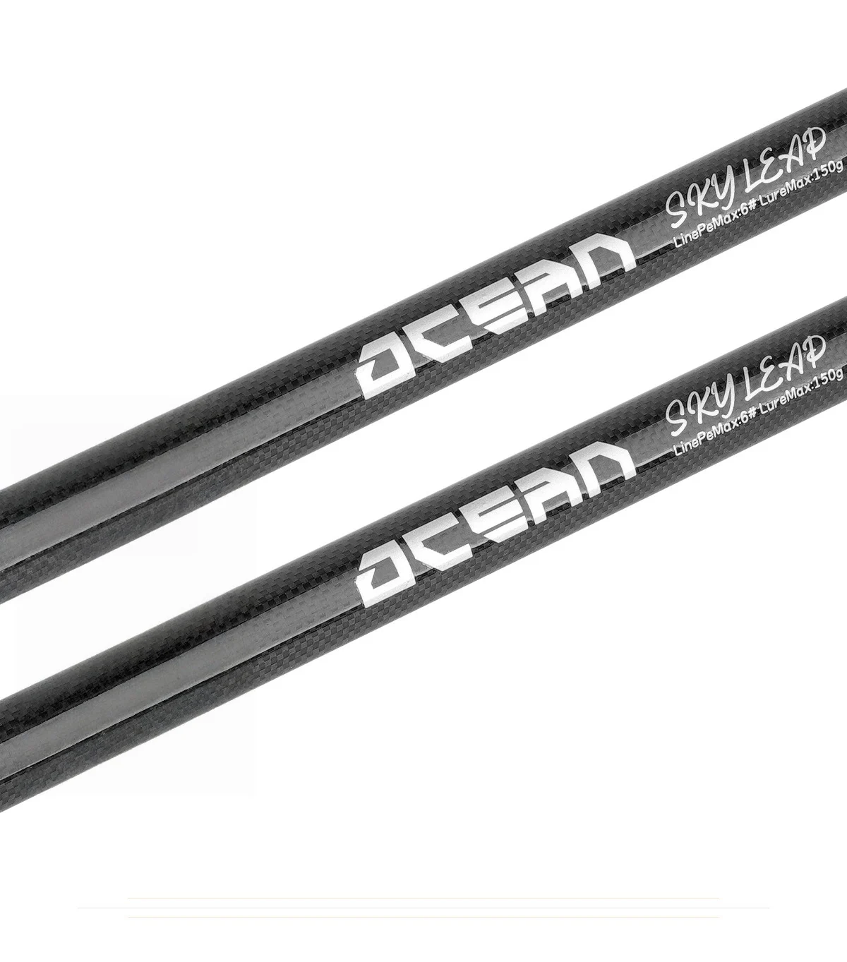 CHEERY GT Tuna 240 390g Carbon Carbon Fiber Lure Rod - view 17