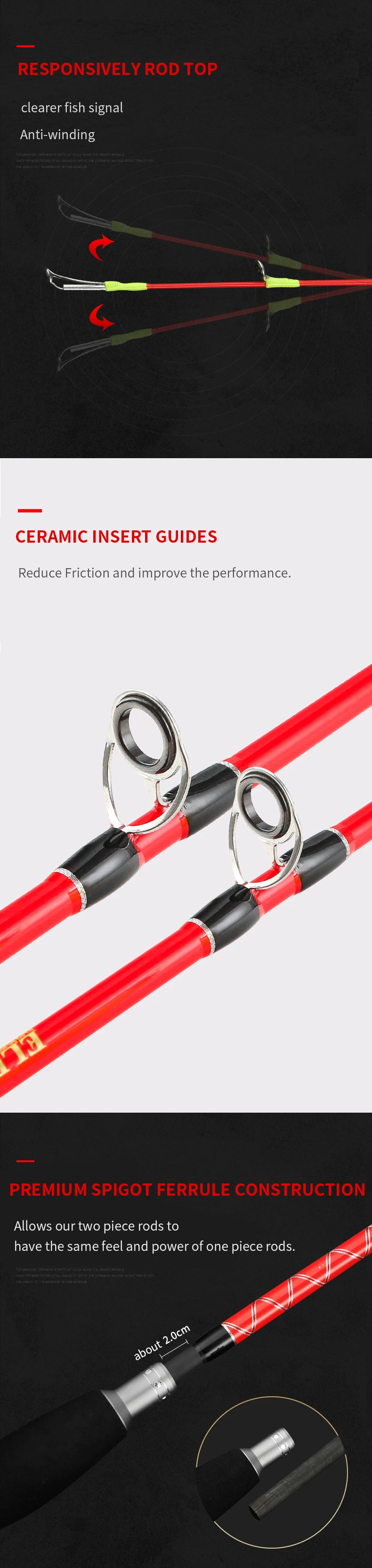 Casting Slow Pitch Jigging Rod Pesca Carbon Various - view 10
