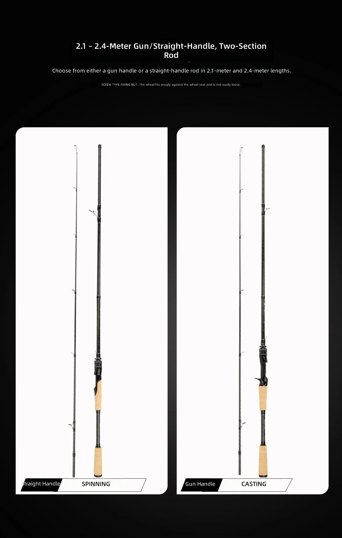 CHEERY 2 1 3 6m MH Carbon Lure Rod - view 7