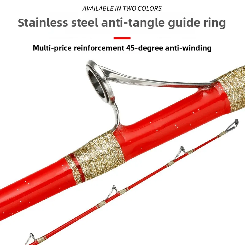 Wholesale Super Hard 150 Handmade Sea Carbon Lure Rod - view 2