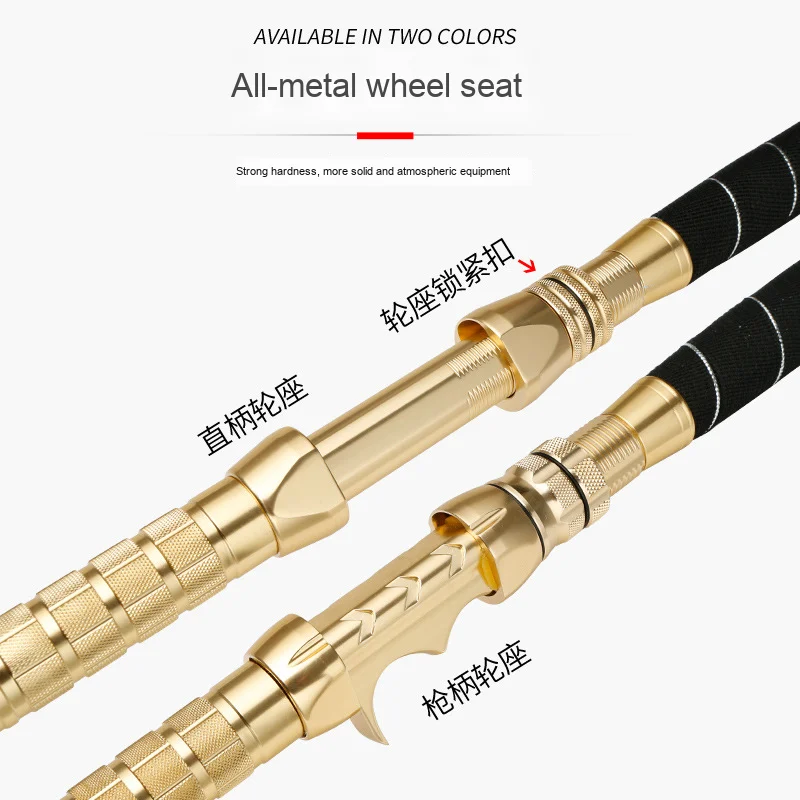 Wholesale Super Hard 150 Handmade Sea Carbon Lure Rod - view 3