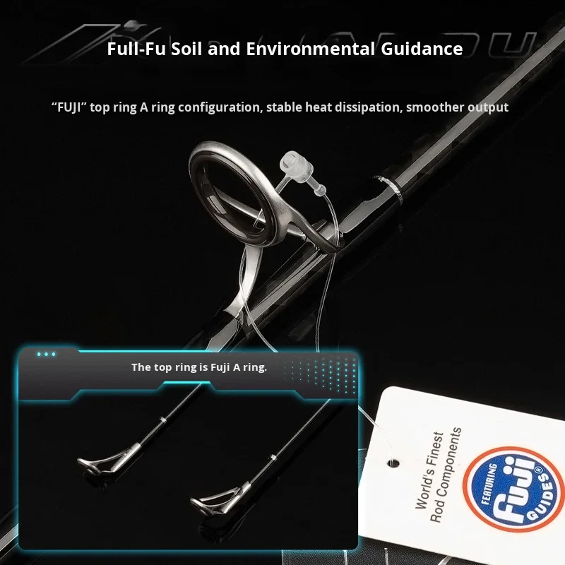 CHEERY Fuji Guides Casting Solid Japan Carbon Various - view 2