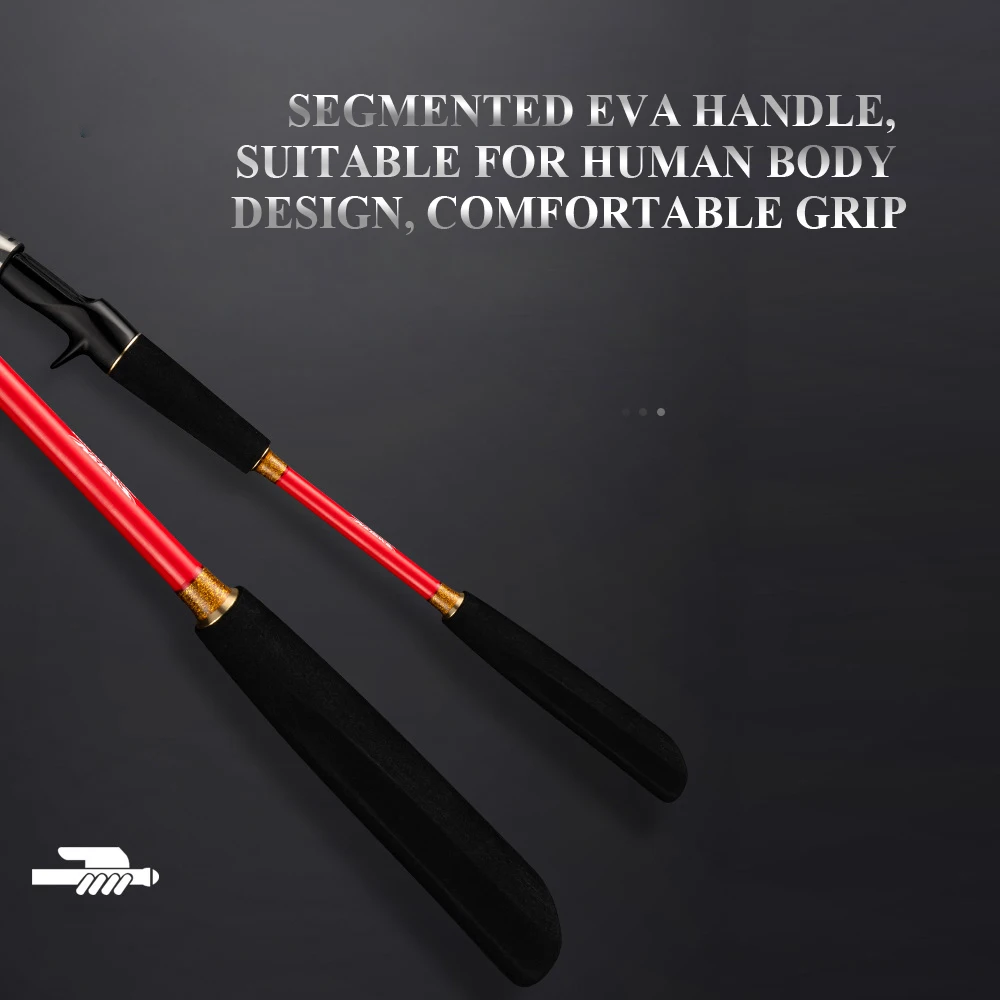 CHEERY Red FUJI Rings 1 55m Carbon Fiber Boat / Raft Rod - view 6