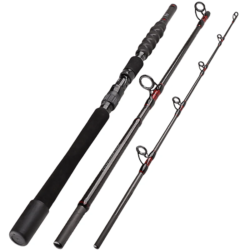 CHEERY Wholesale 3 Section Carbon Fiber Carbon Boat / Raft Rod - view 7