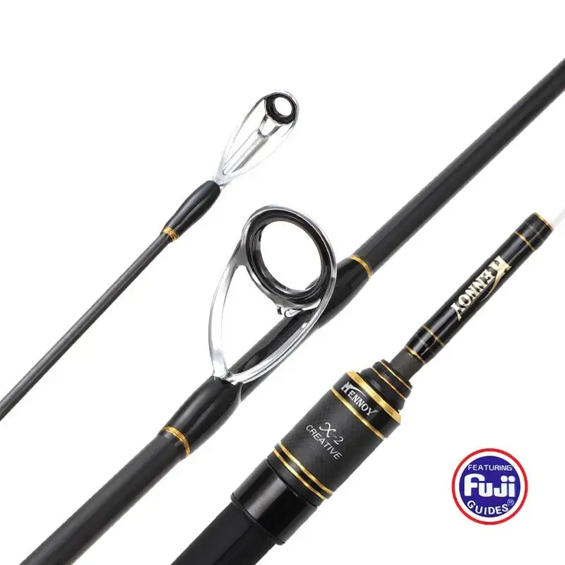 CHEERY Bassmaster FUJI Parts High Carbon Carbon Competition Rod - view 5
