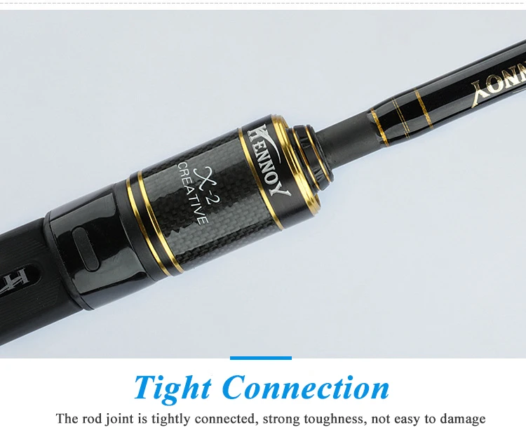 CHEERY Bassmaster FUJI Parts High Carbon Carbon Competition Rod - view 13
