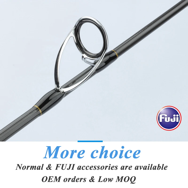CHEERY Bassmaster FUJI Parts High Carbon Carbon Competition Rod - view 15