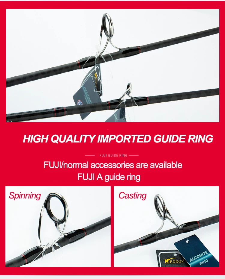 Bassmaster Japan FUJI Parts High Carbon Carbon Boat / Raft Rod - view 11