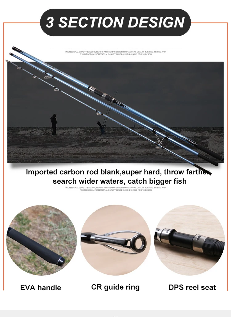Cheery High Quality Wholesale 4 2m Carbon Lure Rod - view 7