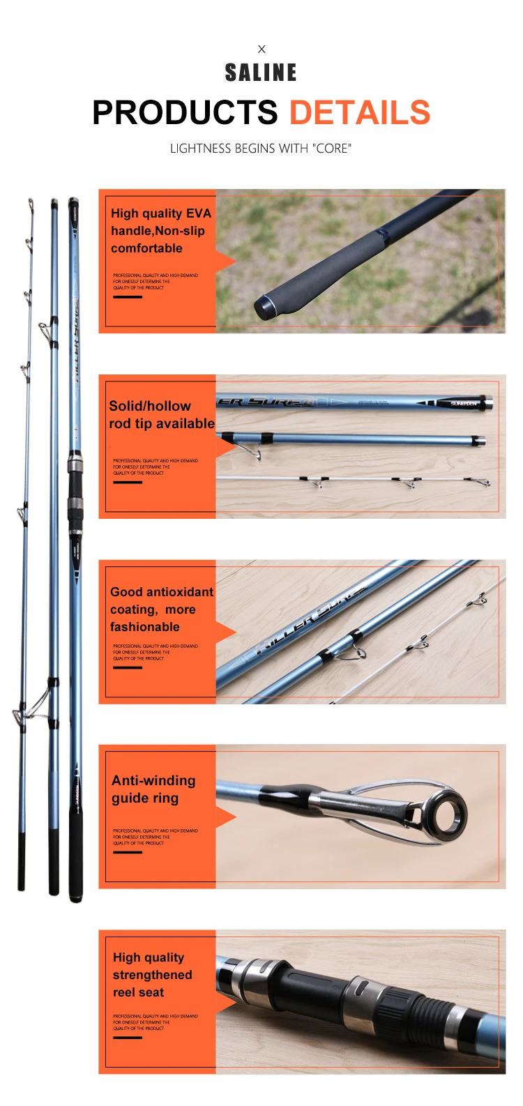 Cheery High Quality Wholesale 4 2m Carbon Lure Rod - view 9