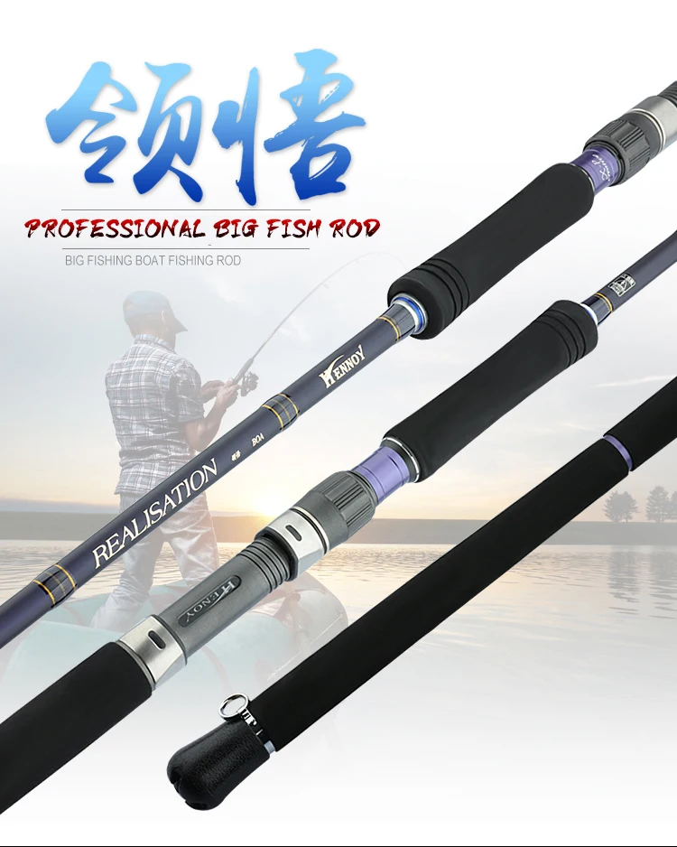 CHEERY Wholesale Custom Carbon Boat Fishing Carbon Competition Rod - view 6