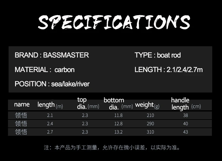 CHEERY Wholesale Custom Carbon Boat Fishing Carbon Competition Rod - view 7