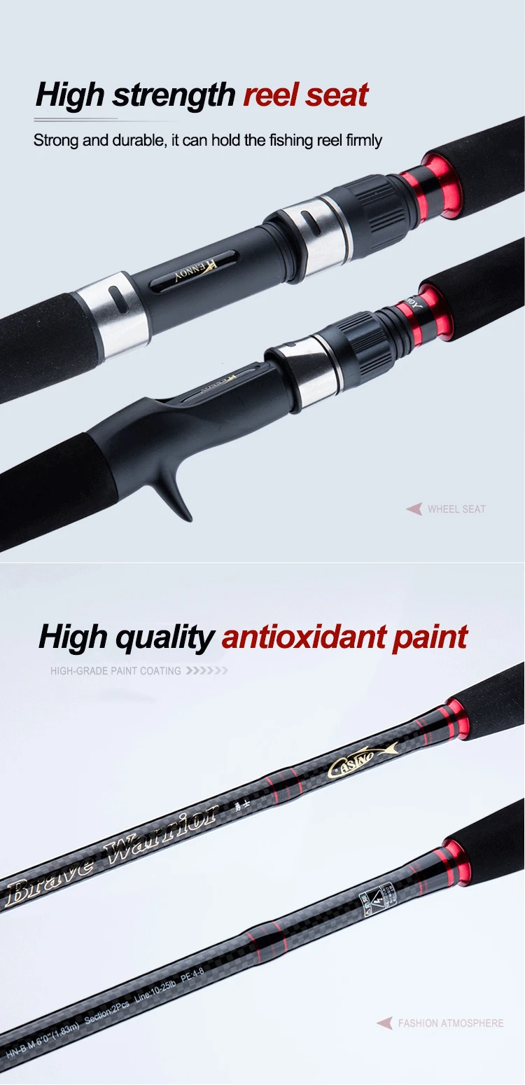 High Quality Carbon Fiber 1 8m Carbon Boat / Raft Rod - view 11