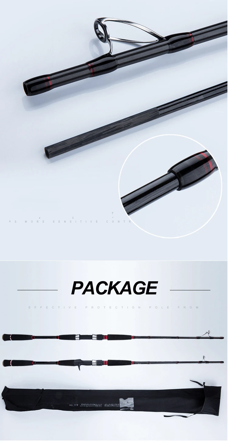 High Quality Carbon Fiber 1 8m Carbon Boat / Raft Rod - view 13