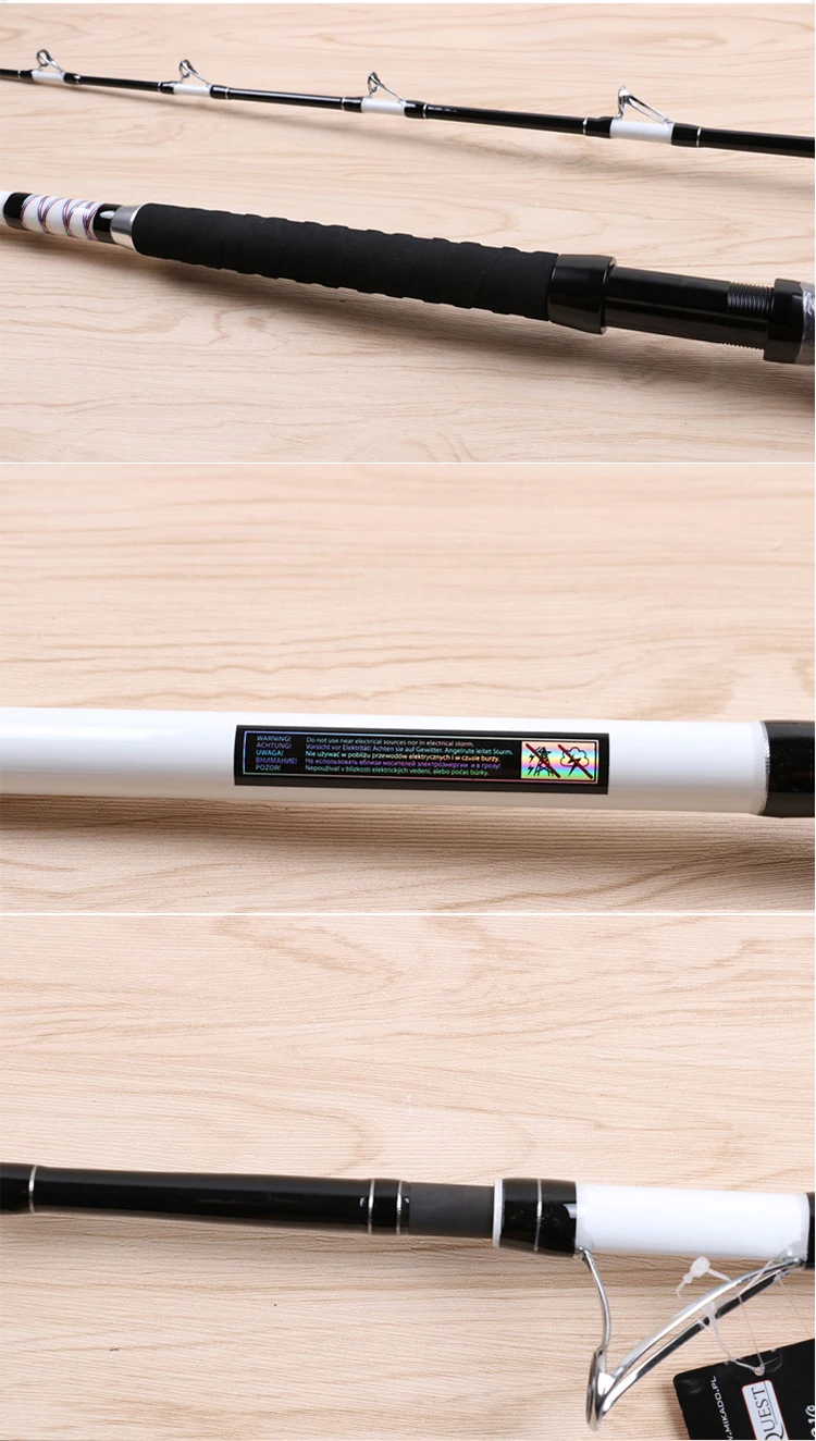 CHEERY High Carbon 2 1m 2 Carbon Boat / Raft Rod - view 13