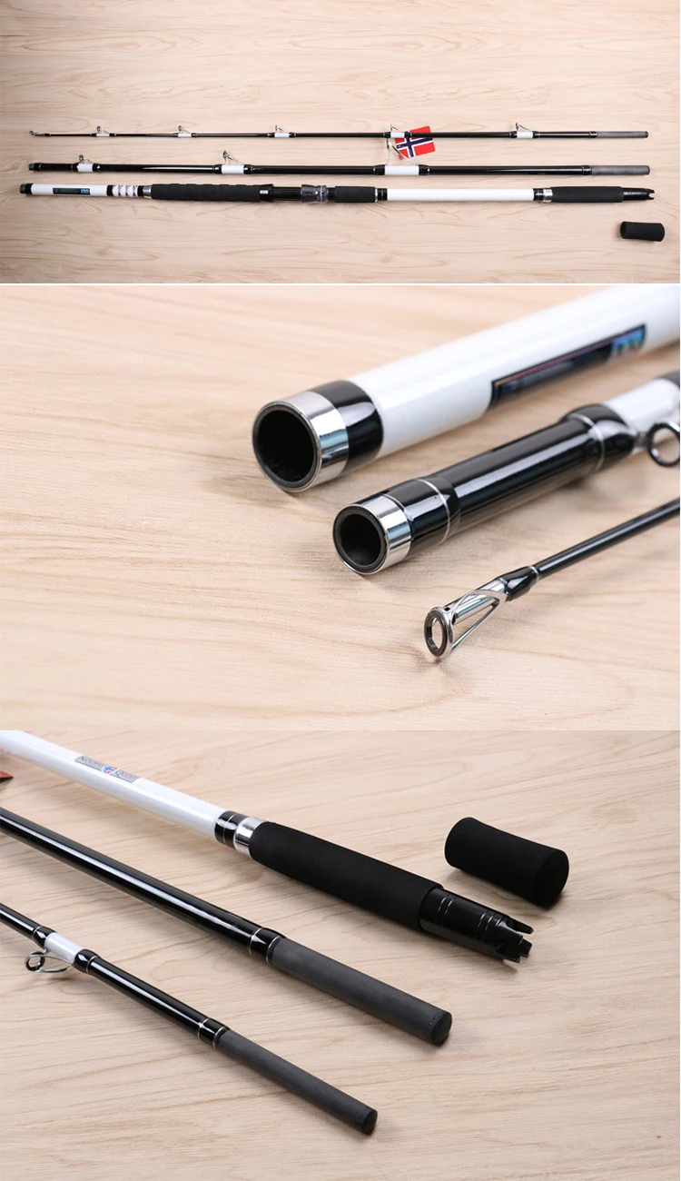 CHEERY High Carbon 2 1m 2 Carbon Boat / Raft Rod - view 14
