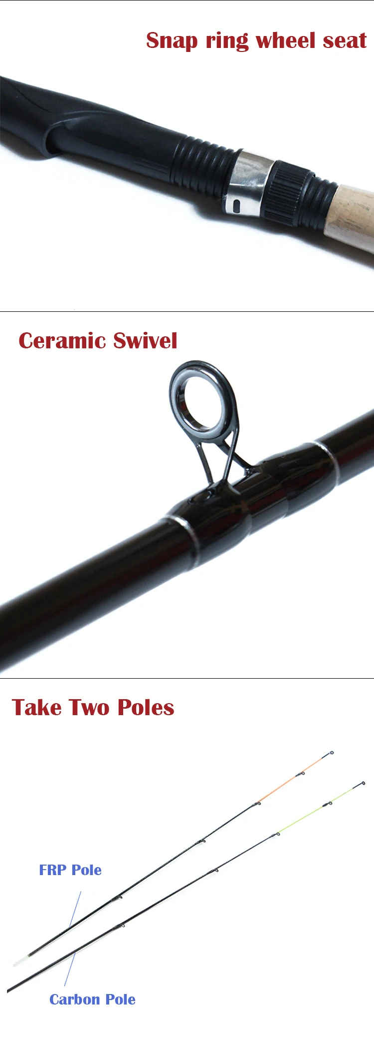 CHEERY Manufacturer 4 2 Pieces Carbon Carbon StreamRod - view 12