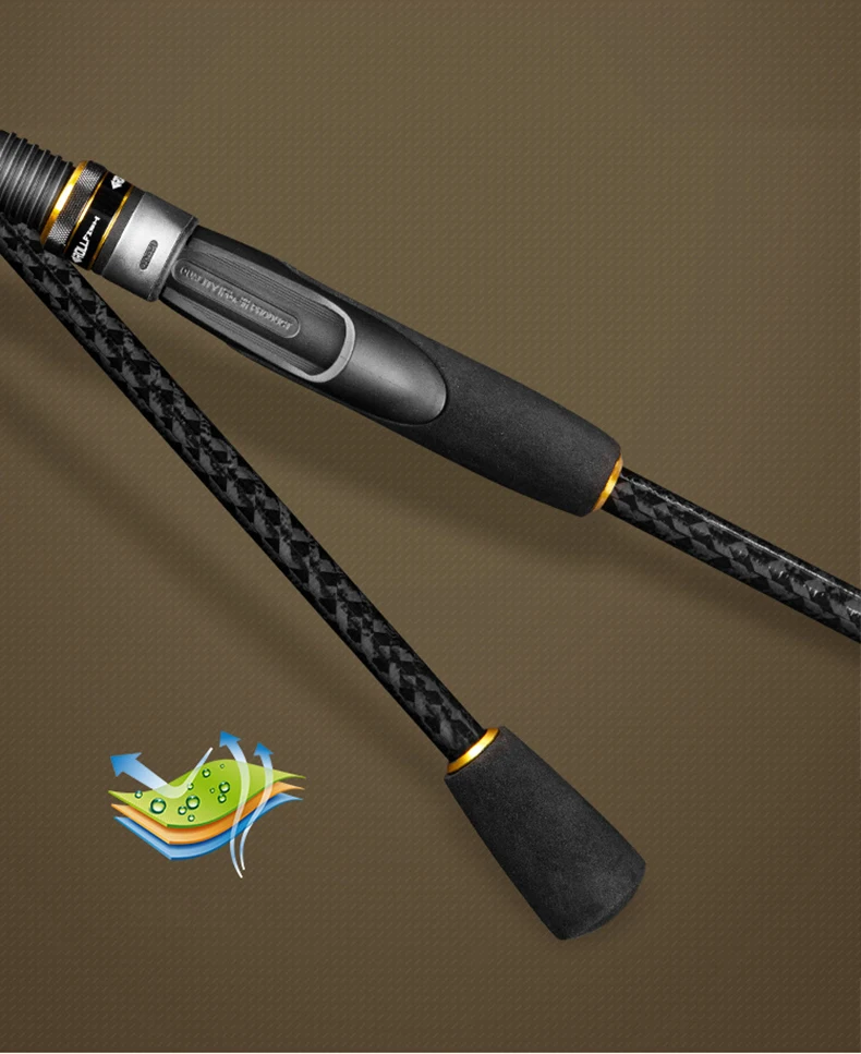 Newbility Ultra Light Carbon Fishing Rod Carbon Lure Rod - view 12