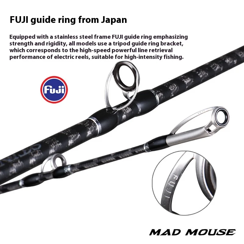 Mad Mouse New Japan 1 9m Carbon Lure Rod - view 3