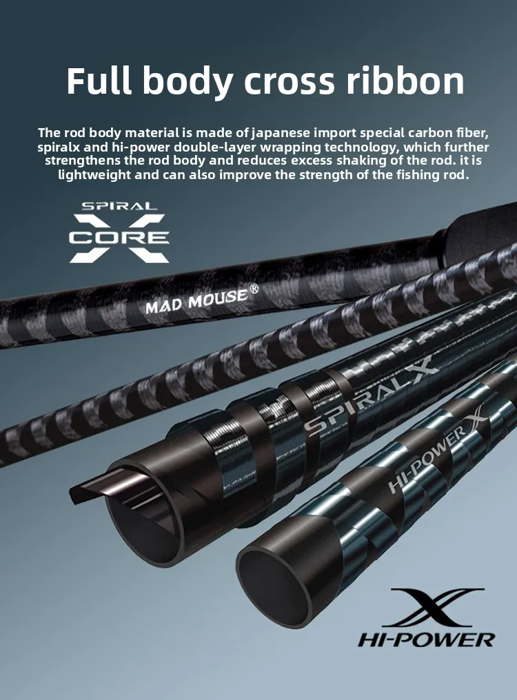 Mad Mouse New Japan 1 9m Carbon Lure Rod - view 14