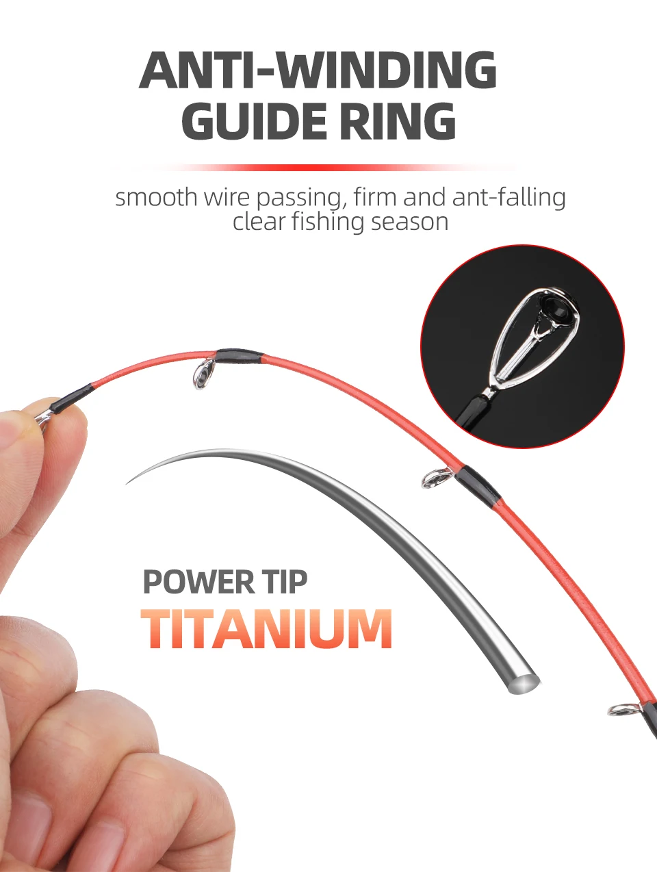 1 75m Ultralight High Carbon EGI Carbon Lure Rod - view 10