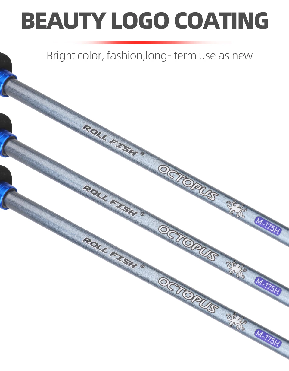 1 75m Ultralight High Carbon EGI Carbon Lure Rod - view 14