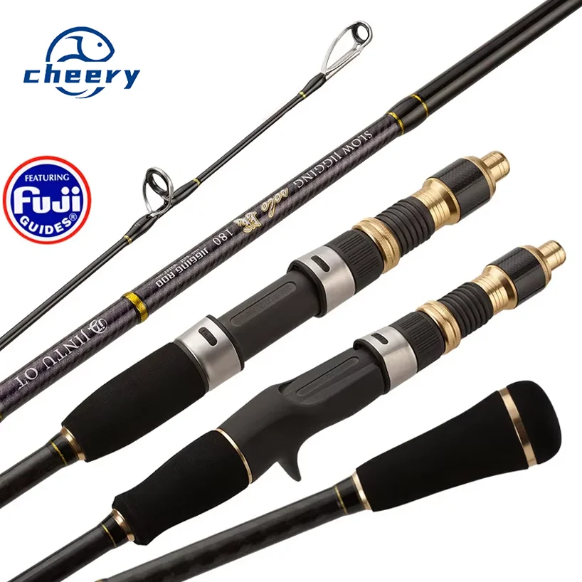Solid Carbon Fiber Slow Jigging Sea