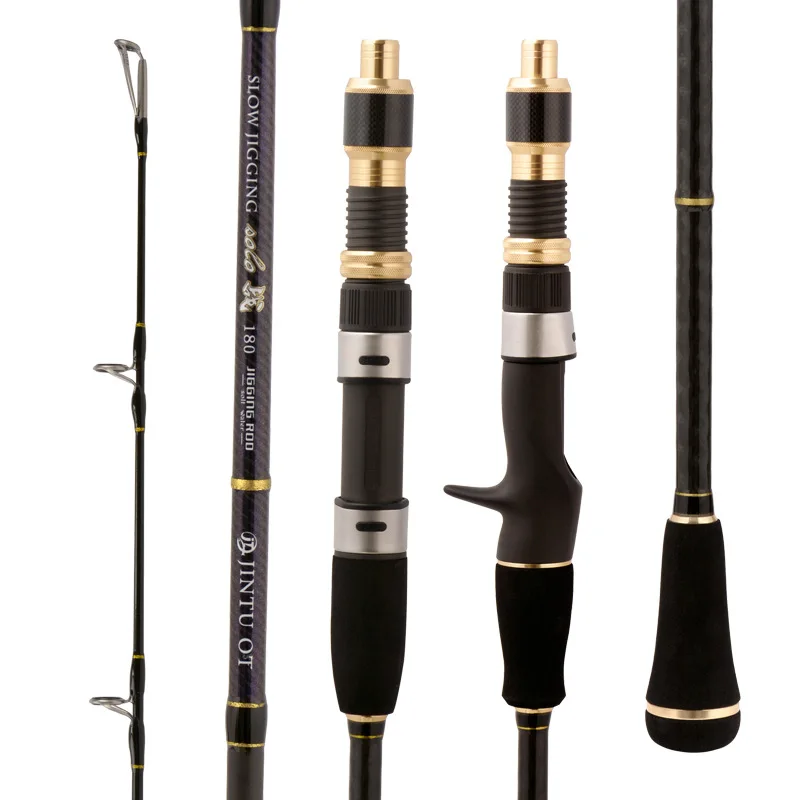 Solid Carbon Fiber Slow Jigging Sea Carbon Lure Rod - view 5