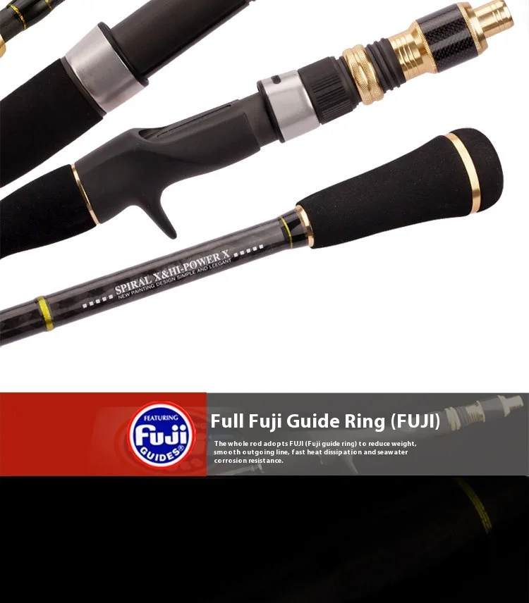 Solid Carbon Fiber Slow Jigging Sea Carbon Lure Rod - view 8
