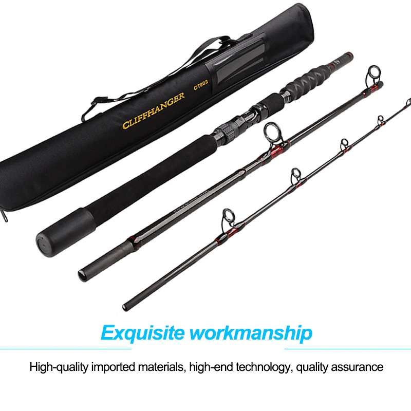 CHEERY Wholesale Price Custom 3 Section Carbon Competition Rod - view 6