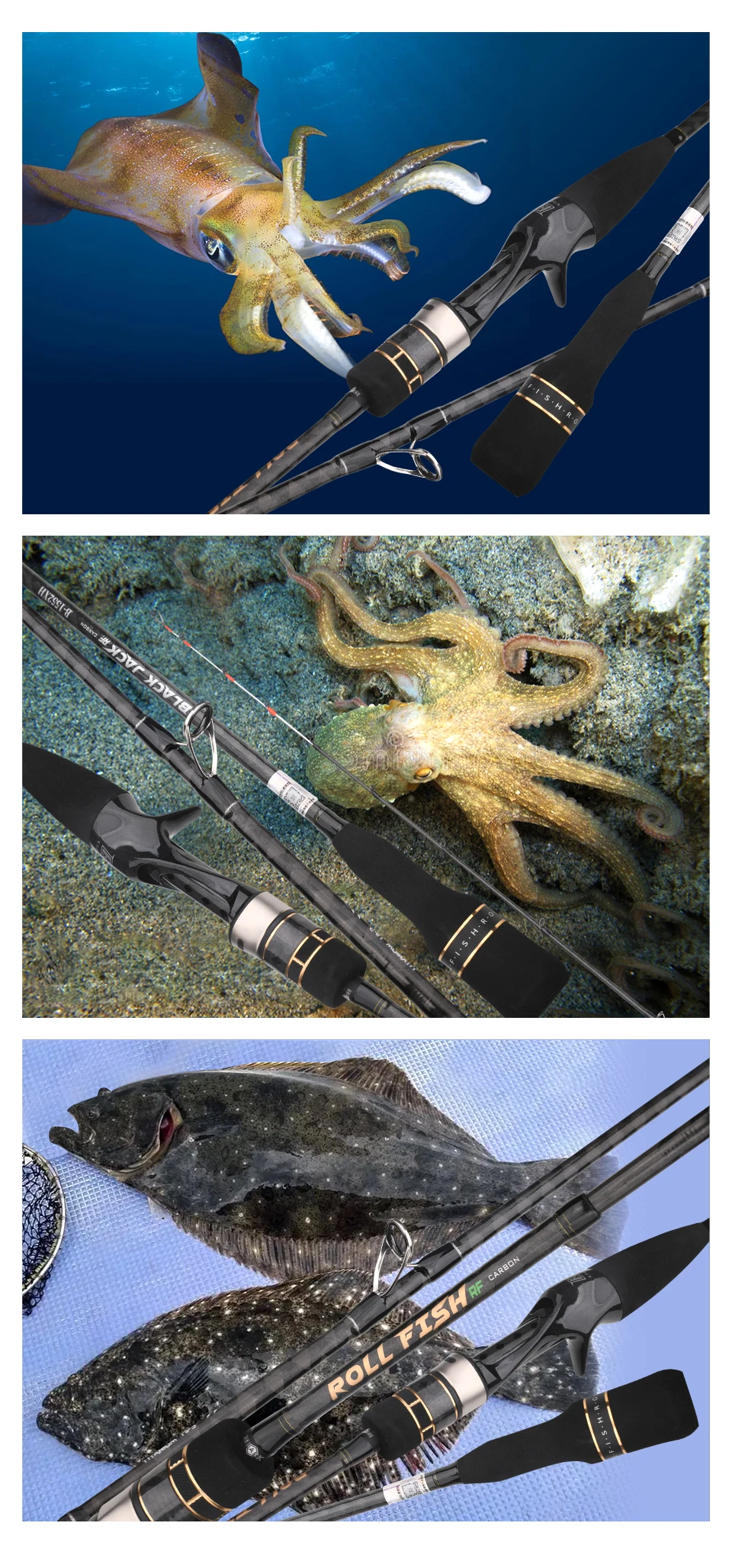 CHEERY 1 55m Ultralight EGI Squid Carbon ShrimpRod - view 14