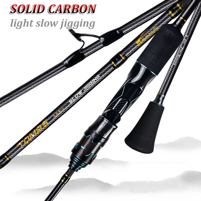 Japan Toray Carbon Fiber Saltwater Slow Carbon Boat / Raft Rod - view 2