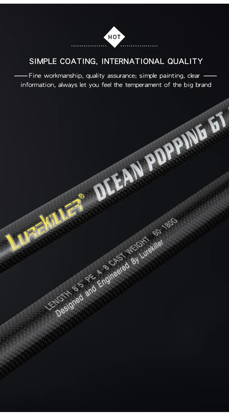CHEERY Lurekiller FUJI Parts Deep Sea Carbon Competition Rod - view 11