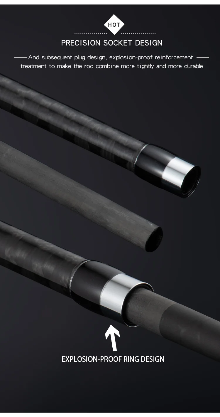 CHEERY Lurekiller FUJI Parts Deep Sea Carbon Competition Rod - view 12