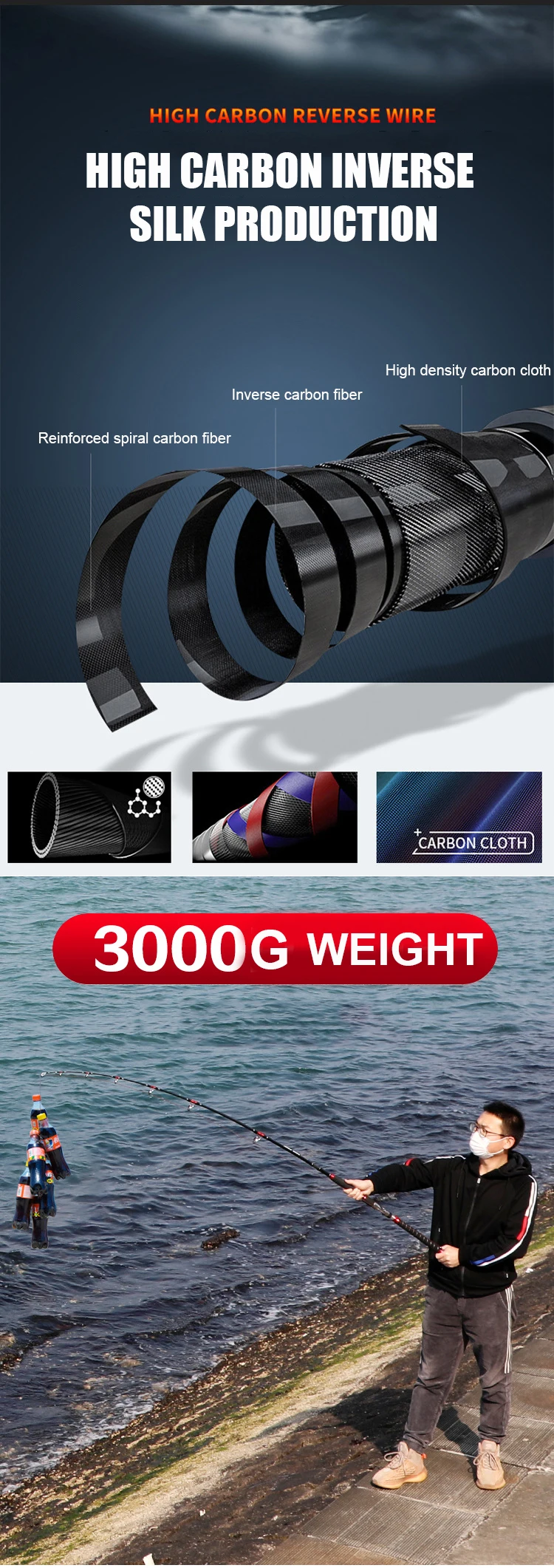 High Carbon Fiber Big Game Deep Carbon Various - view 8
