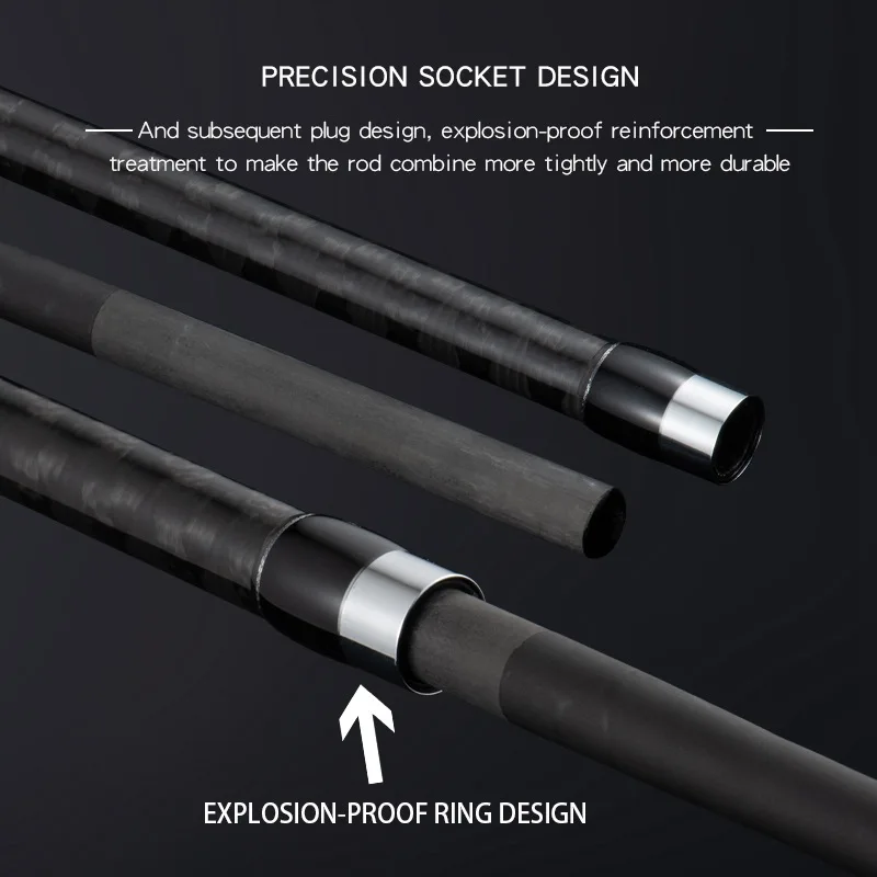 Lurekiller FUJI Parts Big Game Popping Carbon Rock Rod - view 4
