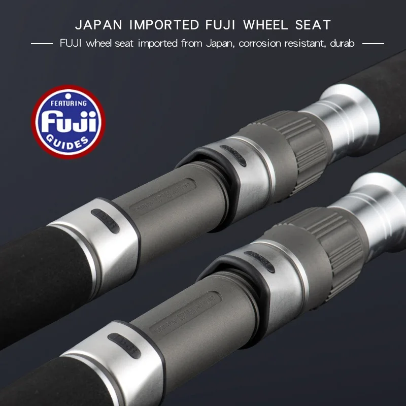 Lurekiller FUJI Parts Big Game Popping Carbon Rock Rod - view 5