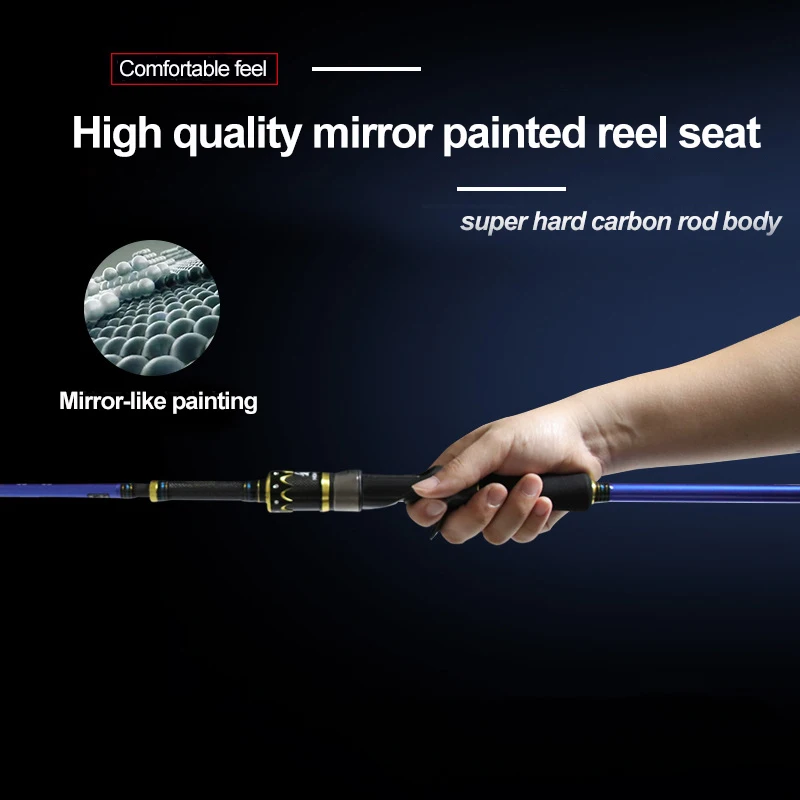 Factory Direct Sale Carbon Fiber Saltwater Carbon Boat / Raft Rod - view 4
