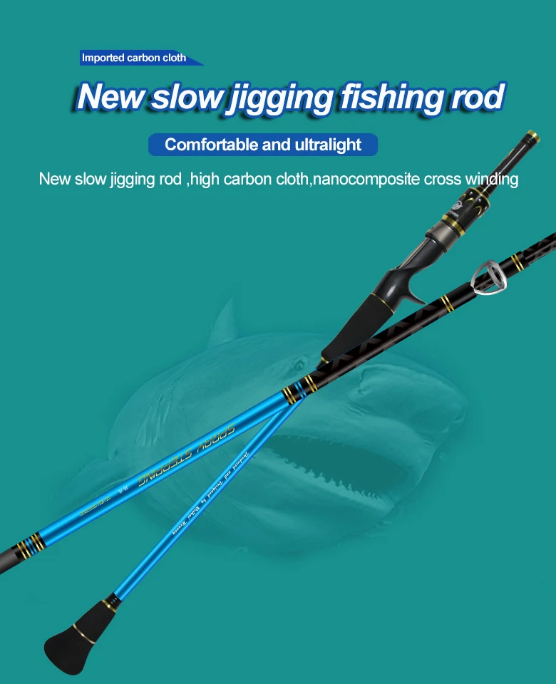 Factory Direct Sale Carbon Fiber Saltwater Carbon Boat / Raft Rod - view 6