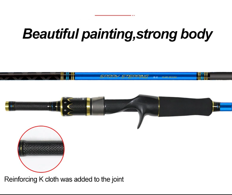 Factory Direct Sale Carbon Fiber Saltwater Carbon Boat / Raft Rod - view 11