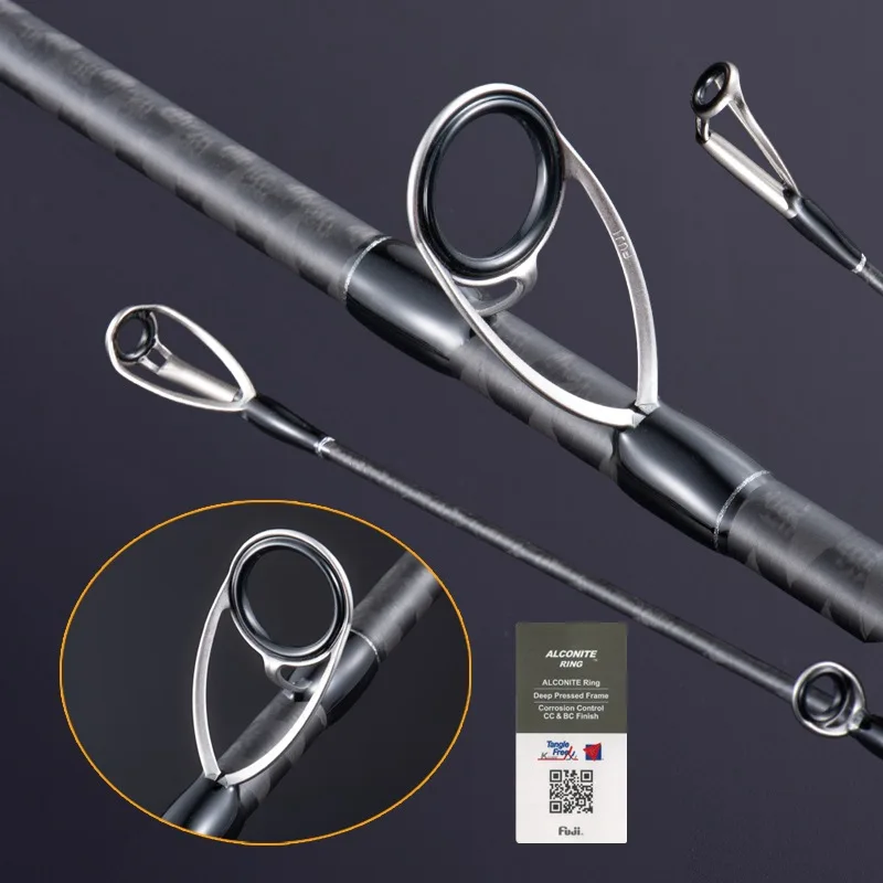 Lurekiller FUJI Parts 3 Section Sea Carbon Competition Rod - view 4